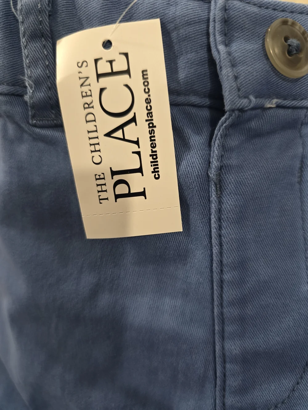 The Children's Place Boys Classic Straight-Leg Chino Pants - Slim 5T-  Blue